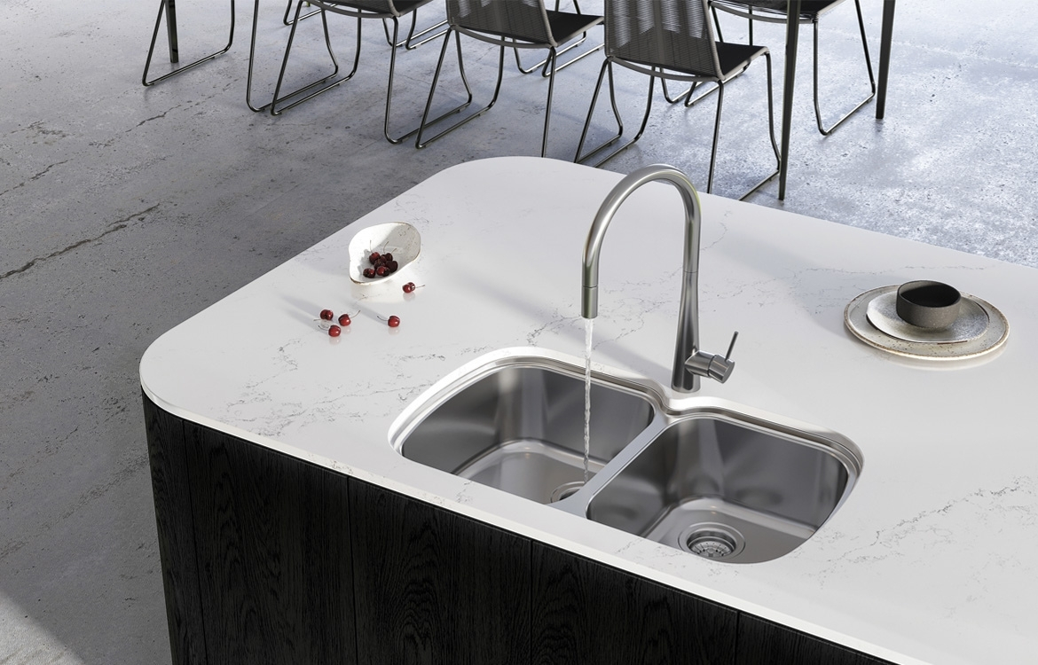 Oliveri Polished Stainless Steel Kitchen and Laundry Sinks